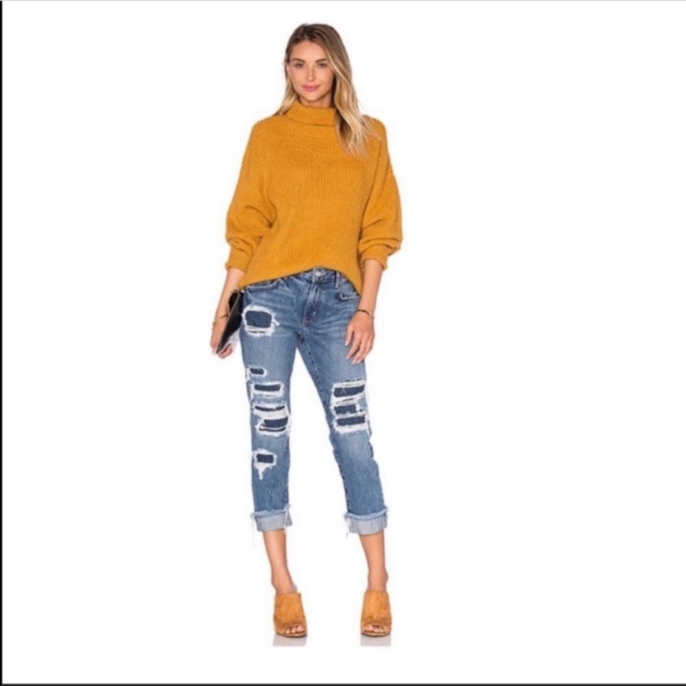 3 for $50🎉 Lovers + Friends Ezra crop distressed jeans